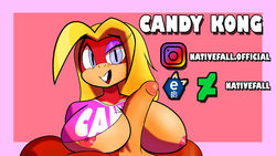 candy kong from donkey kong (series)