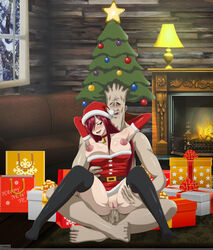 anal any_character big_breasts christmas erza_scarlet fairy_tail neeba old_man tagme warrod_sequen