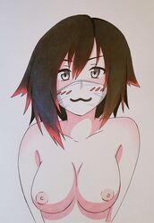 female mask nipples oppai ruby_rose rwby xxsgtcampbell