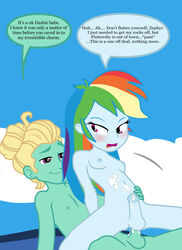 anal anal_sex breasts cloppyhooves cum cum_in_ass dialogue equestria_girls futa_on_top male_on_futa my_little_pony penis rainbow_dash_(eg) rainbow_dash_(mlp) reverse_cowgirl_position sex smooth_skin zephyr_breeze_(eg) zephyr_breeze_(mlp) zephyrdash