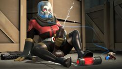 1futa 3d black_skin crab cum fempyro futa_only futanari latex latex_bodysuit latex_boots latex_clothing latex_futa latex_gloves latex_legwear latex_stockings latex_suit latex_thighhighs masturbation pyro revhearts solo team_fortress_2 valve