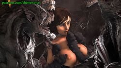 1girls 3d 3d_(artwork) 4boys 4monsters animated big_breasts big_penis bioshock bioshock_infinite brown_hair choker crossover deep_silver elizabeth_comstock female gif group_sex interspecies metro_(series) metro_2033 metro_exodus monster nipples nude nude_female paizuri source thenewvice titfuck vicesfm watcher_(metro) watchman