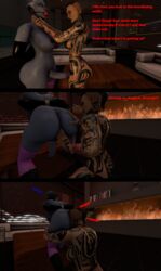 1futa 1girls 3d alien anilingus asari ass_worship ball_gag big_ass big_breasts big_penis blackmail bondage bound cock_ring comic completely_nude female femdom futa_on_female futanari futasub human interspecies jack_(mass_effect) liara_t'soni mass_effect rimjob rimming source_filmmaker stockings wholeroastedchicken