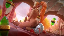 1futa 1girls 3d areolae big_breasts big_penis blood_elf breasts cunnilingus dickgirl erection facesitting female_on_futa futanari hotaru_(tektah) kissy_(warcraft) large_breasts large_penis nipples nude oral penis tektah world_of_warcraft