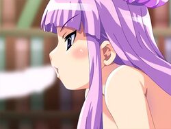 censored female human kazamatsuri_rinna long_hair male patchouli_knowledge penis purple_hair straight touhou uchuu_no_stellvia