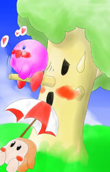 kirby kirby_(series) male_only tagme umbrella waddle_dee whispy_woods