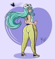 alternate_breast_size bleach curvaceous espada large_ass long_hair natsunny nelliel_tu_odelschwanck thick_thighs wide_hips