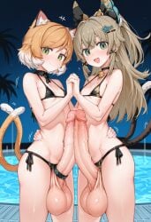 kirara (genshin impact) from arknights
