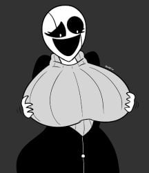 fem gaster from undertale by ollopit272