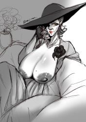 alcina dimitrescu from resident evil by moistman