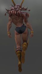 1girls 3d 3d_(artwork) accurate_body_type accurate_model accurate_proportions angela_(aldrif_odinsdottir) animated asgardian ass barbie_doll_anatomy big_ass big_breasts boots breasts buff female female_only full_body headgear headwear ingame_model larger_female marvel marvel_rivals muscular muscular_female navel no_bra no_nipples no_sound nude nude_female official_model red_hair scar solo solo_female spawn_(image_comics) tagme tattoo tattoo_on_legs tattooed_arm tattoos thick_ass thick_legs thick_thighs turntable_(animation) underwear underwear_only video
