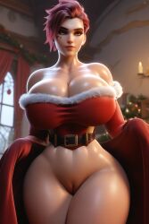 zarya from christmas by ravenomega