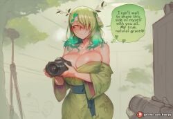 1girls ai_generated areola areola_slip areolae aroused aroused_face athletic athletic_female big_ass big_breasts big_butt big_thighs blush breasts breath camera caption ceres_fauna collarbone comic comic_page comics completely_naked completely_naked_female completely_nude completely_nude_female curvy curvy_body curvy_female curvy_figure cute cute_face druid english english_text excited female green_hair heart heart_symbol hololive hololive_english hoorpy hourglass_figure light-skinned_female light_skin looking_at_viewer nipple_outline patreon patreon_logo patreon_username petite petite_body petite_breasts petite_female photoshoot sexy sexy_body sexy_pose smile smiling solo solo_female solo_focus story text thick_thighs thighs voluptuous voluptuous_female yellow_eyes