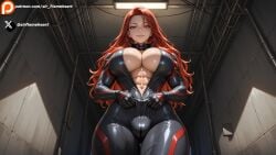 black widow (marvel) from marvel by sir-flameheart
