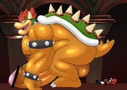 bowser from mario (series) by mojamoja