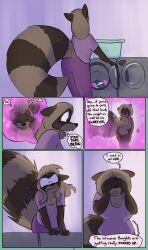 anthro appliance blush blush_lines comic dialogue dirty_bunny duo english_text female heart_symbol incest_(lore) incestuous_fantasy intrusive_thoughts laundry_basket laundry_machine male male/female mammal marissa_keys mother_(lore) mother_and_child_(lore) mother_and_son_(lore) parent_(lore) parent_and_child_(lore) parent_and_son_(lore) procyonid profanity raccoon son_(lore) text tommy_keys washing_machine