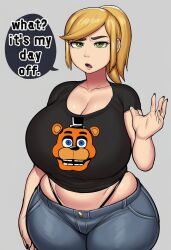 vanessa (fnaf) from five nights at freddy's by lubbasdump
