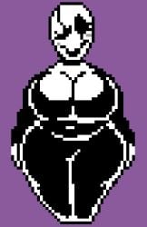 fem gaster from undertale by weepingvisage