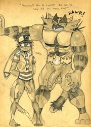 incineroar from nintendo by tush