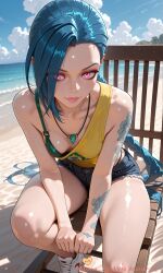 jinx (league of legends) from league of legends by goddessasunaai