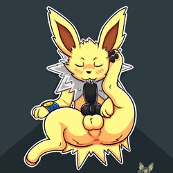 1:1 1boy 2020 anus arkoh_umbreon ass autofellatio blush bodily_fluids cum dated eeveelution erection feet fellatio feral flexible furry genital_fluids hi_res jetta_the_jolteon jolteon knot large_penis male male_only masturbation nintendo nude oral oral_masturbation original_character paws penile_masturbation penis perineum pokémon_(species) pokemon pokemon_rgby raised_leg solo testicles text video_games watermark