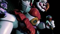 1boy 1boy1girl 1girls 3d 3d_animation animated anthro baby_(fnafsl) ballora_(fnafsl) canon_appearance circus_baby circus_baby_(fnaf) circus_baby_(original) female five_nights_at_freddy's full_color funtime_foxy_(fnafsl) funtime_freddy_(fnafsl) incest michael_afton sister_location straight tagme