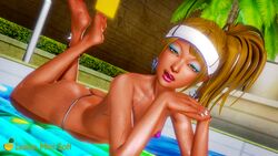 3d bikini dark_skin female gyaru honey_select lemon_mint_soft micro_bikini patreon_reward swimsuit tagme