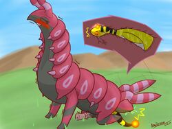 1boy 2019 4:3 ambiguous_gender ampharos anal anal_vore animal_genitalia animal_penis dated equine_penis furry insect larger_male male nintendo penis pokémon_(species) pokemon pokemon_(species) pokemon_bw pokemon_gsc raydenryu_(artist) scolipede sheep size_difference text trembling video_games vore watermark x-ray