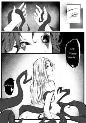 harlequin_(the_freak_circus) monster_boy monster_on_female nude_female self_insert tentacle the_freak_circus