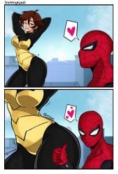 1boy 1boy1girl 1girls ant-man_(series) avengers big_ass big_breasts big_thighs bigger_female breasts curvaceous curvy curvy_figure digital_media_(artwork) enlargement expansion female giant_female giantess giantess_growth gigantification growth height_difference hips hourglass_figure huge_ass huge_breasts huge_thighs inchhighjedi janet_van_dyne large_ass large_breasts large_thighs larger_female legs light-skinned_female light-skinned_male light_skin macro macro_female male male/female marvel marvel_comics mature mature_female peter_parker shorter_male size_difference slim_waist smaller_male spider-man spider-man_(series) straight taller_female thick thick_hips thick_legs thick_thighs thighs voluptuous waist wasp_(marvel) wide_hips wide_thighs