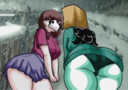 masked gal from original by chetoh