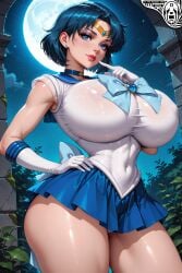 ami mizuno from bishoujo senshi sailor moon by bythebrokenone