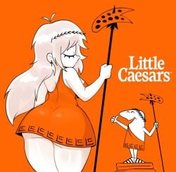 big cleopatra from little caesars by juyuri (artist)