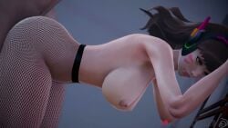 1boy 1girls 3d animated animation ass big_breasts blizzard_entertainment blowjob bodysuit breasts brown_hair d.va doggy_style female female_penetrated fishnet_legwear fishnets longer_than_30_seconds longer_than_one_minute male male/female male_penetrating male_penetrating_female monarchnsfw mp4 overwatch overwatch_2 pov pussy reverse_cowgirl_position sound tagme vaginal_penetration vaginal_sex video video_games
