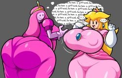 paper peach from adventure time by minusbrush