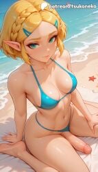 princess zelda from nintendo by tsukoneko