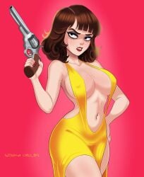 cristin milioti from the batman (2022) by citrus byte