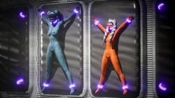 aayla_secura ahsoka_tano ball_gag bondage bound captured captured_heroine damsel_in_distress dani-hart defeated defeated_heroine domination female female_focus female_only femsub gagged humiliation sex_slave slave star_wars submissive submissive_female