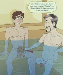 2boys 2male assisted_bathing assisted_masturbation bath_tub bathing bathing_together bathroom bathroom_sex bathtub big_penis biting_lip biting_own_lip blush bradley_(mr_shrink) brown_eyes brown_hair crows_feet digital_drawing_(artwork) digital_media_(artwork) dumb dumb_male english english_text eyes_crossed foreskin friends_father friends_grandpa gay grandfather grandparent grandparent_(lore) green_eyes greying_hair greying_temples half-erect happy_male horny intellectual_disability japanese japanese_male male male/male male_focus male_only masturbating_other mental_disability mentally_deficient mentioned_character mr_shrink naked older_male older_male_and_younger_male original original_character original_characters partially_retracted_foreskin retarded short_hair short_male smiling sons_friend sponge stupid stupid_looking touching_penis tub unnamed_character wet yellow_background