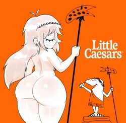 big cleopatra from little caesars by juyuri (artist)