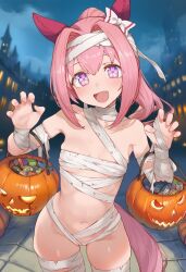 1girls ai_generated animal_ears anthropomorphization eyes female hair haru_urara_(umamusume) legs skin tagme umamusume umamusume_pretty_derby young