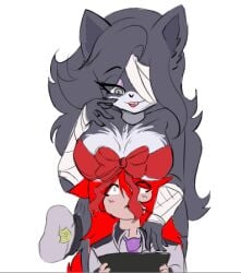 1boy 1boys 1boys1girls 1girl 1girl1boy 1girls ass breasts dominant dominant_woman eyes eyes_green female femenine five_nights_at_freddy's fnaf fur furry furry_female gray_ears gray_hair gray_tail guard hair hair_between_eyes hetero horny horny_female huge_breasts jiggle long_hair looking_down looking_up man mature_female mature_woman milf milo_de_fuego mommy open_mouth patch pervert pervert_female pizzeria red_ears red_hair red_tail sagging_breasts scar security_guard smile tammy_the_wolf trapped voluptuous voluptuous_female wolf wolf_ears wolf_girl wolf_tail woman xerion