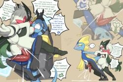 1girls 2026 2_penises 3_toes 5_fingers absurd_res anthro anthro_on_anthro anthro_on_bottom anthro_on_top anthro_penetrated anthro_penetrating anthro_penetrating_anthro anus areola ass biped blue_body blue_tail blush bodily_fluids bouncing_breasts bound breasts butt clenched_teeth crying cum cum_from_vagina cum_in_pussy cum_in_vagina cum_inside cum_on_ground dated digital_drawing_(artwork) digital_media_(artwork) duo english_text erection eyes_closed feet female female_on_top female_penetrated fingers forced_partners front_view fur generation_8_pokemon generation_9_pokemon genital_fluids genitals green_body green_fur green_hair green_tail hair hate_sex hi_res impregnation inteleon interspecies interspecies_impregnation interspecies_pregnancy leaking_cum leaking_vagina lying male male/female male_on_bottom male_penetrating male_penetrating_female male_pokemon/female_pokemon meowscarada multi_genitalia multi_penis navel nintendo nipples nude nude_anthro nude_female nude_male on_back on_bottom on_top open_mouth ovum penetration penis pokemon pokemon_(species) pregnant pregnant_anthro pregnant_female pussy rear_view red_eyes restrained sex side_boob simple_background sperm_cell spread_legs standing tail tears teeth text toes tongue vaginal_penetration vulva x-ray yellow_eyes zinfyu