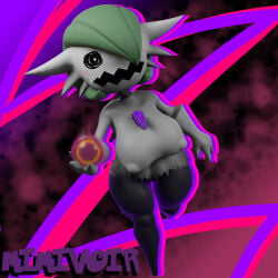 3d anthro blender child_bearing_hips doll ghost_girl huge_ass huge_breasts mimic mimikyu mimivoir model monster_girl mopflop no_humans pinup plushie pokemon pokemon_(species) shortstack wide_hips wide_thighs