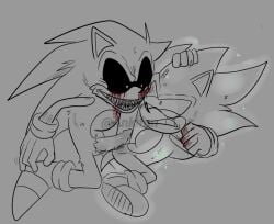 1cuntboy 1cuntboy1male 2011x alien_genitalia angry angry_face ankifun blood_on_face cuntboy cuntboy/male cuntboysub erection genitals imminent_rape imminent_sex male penis pussy questionable_consent simple_background smile sonic.exe_(series) sonic_(series) sonic_the_hedgehog spread_legs super_sonic
