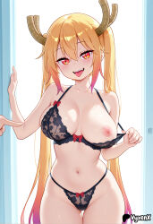 tohru (dragon maid) from miss kobayashi's dragon maid by vyxenx