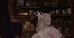 1girls 3d animated ass breasts chenoo groping groping_breasts huge_breasts nipples nude roblox roblox_avatar roblox_studio robloxian self_fondle self_grope shorter_than_30_seconds sound standing tagme video yukari_hanarr34