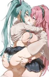 hatsune miku from vocaloid by m k