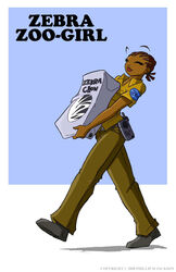 box breast_expansion carrying dark-skinned_female female jolly_jack transformation walking zookeeper