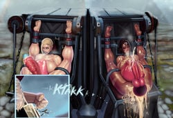 2futas aka6 angry areolae balls barefoot big_belly bondage breasts broken_key dark-skinned_futanari dark_skin dickgirl erection futa_only futa_urethral_insertion futanari futasub huge_ass huge_breasts huge_cock inflation league_of_legends muscular_female muscular_futanari nidalee nipples penis restrained sejuani sex_toy spread_legs text thick_thighs urethral urethral_insertion urethral_penetration zoophilia